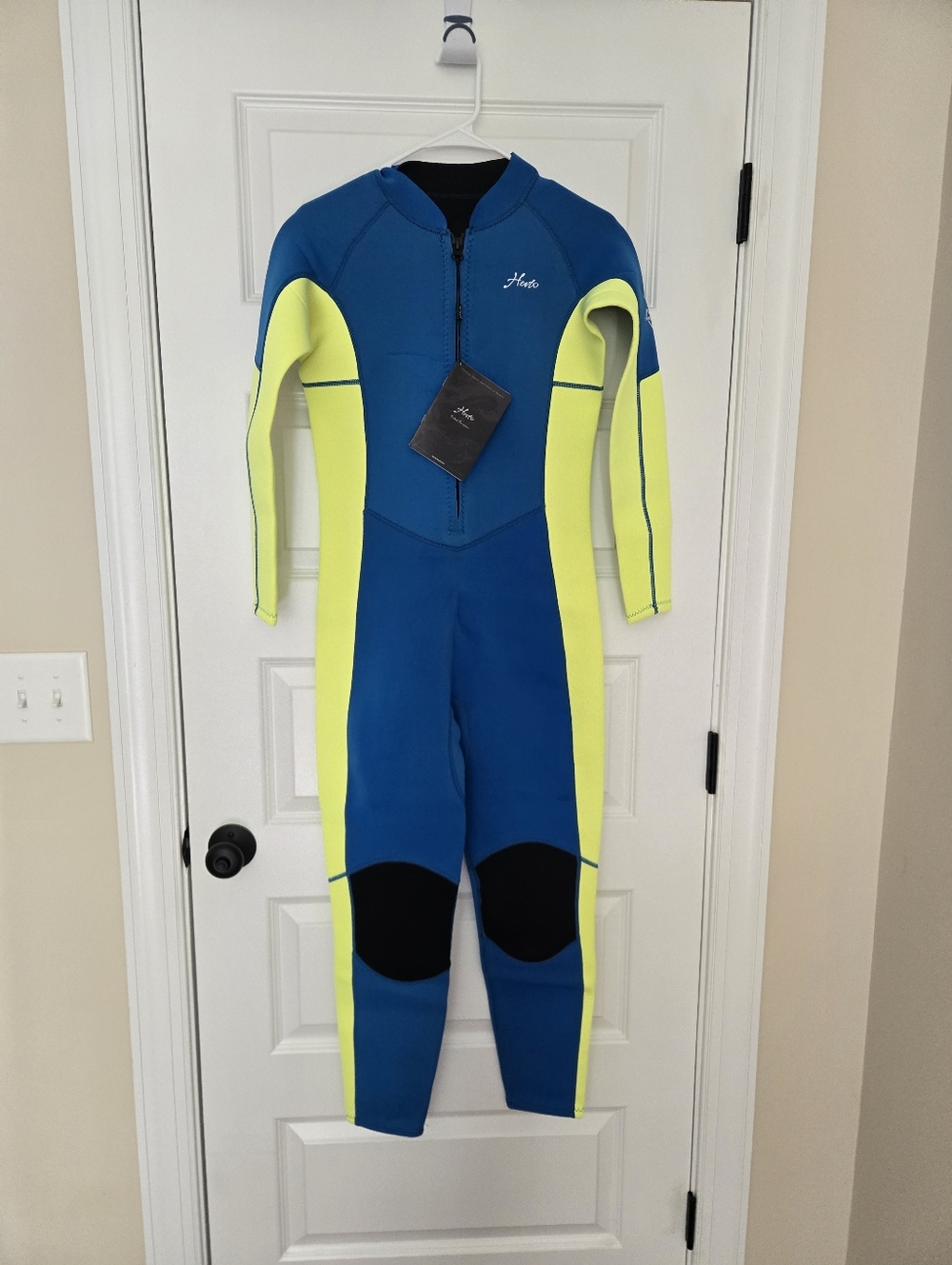 Hevto Kids Wetsuit 3/2mm Neoprene Full Wet Suits Size 16 NWT Swim Surf